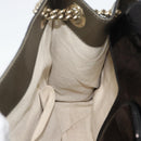 GUCCI GG Canvas Guccissima Horsebit Chain Patent leather 295403 Auth 196047A-19