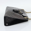 GUCCI GG Canvas Guccissima Horsebit Chain Patent leather 295403 Auth 196047A-4