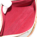 LOUIS VUITTON Monogram Multicolor Pochette Accessoires White M92649 Auth 196048V-17