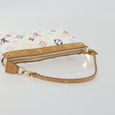 LOUIS VUITTON Monogram Multicolor Pochette Accessoires White M92649 Auth 196048V-7