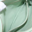 BOTTEGA VENETA INTRECCIATO Shoulder Bag Leather Green Gold Auth 196049SV-23