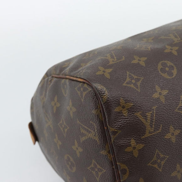 LOUIS VUITTON Monogram Speedy 30 Hand Bag M41526 LV Auth 196051