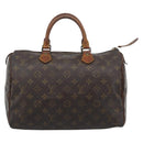LOUIS VUITTON Monogram Speedy 30 Hand Bag M41526 LV Auth 196051-2