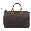 LOUIS VUITTON Monogram Speedy 30 Hand Bag M41526 LV Auth 196051-3