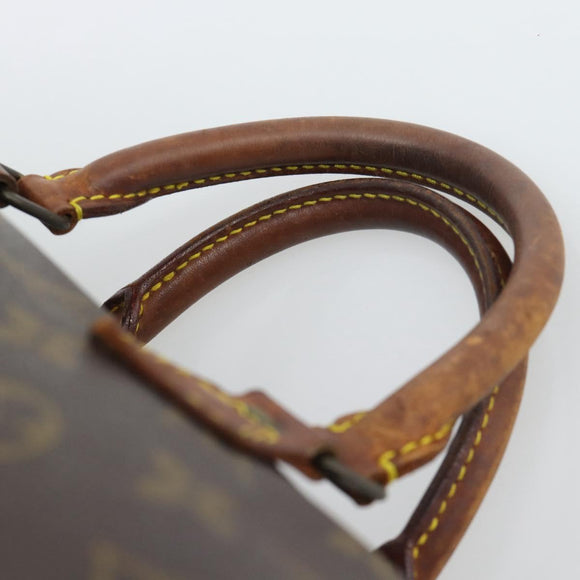 LOUIS VUITTON Monogram Speedy 30 Hand Bag M41526 LV Auth 196051