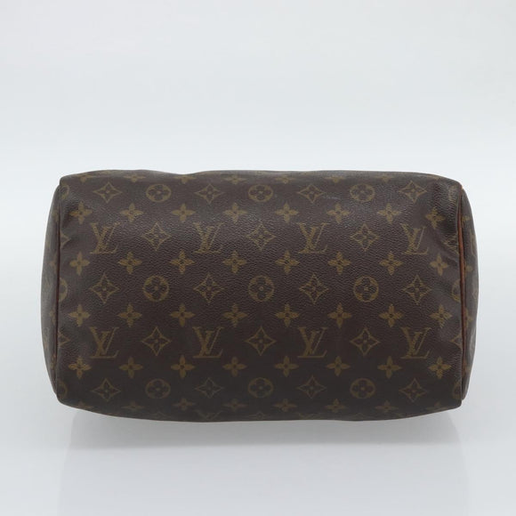 LOUIS VUITTON Monogram Speedy 30 Hand Bag M41526 LV Auth 196051