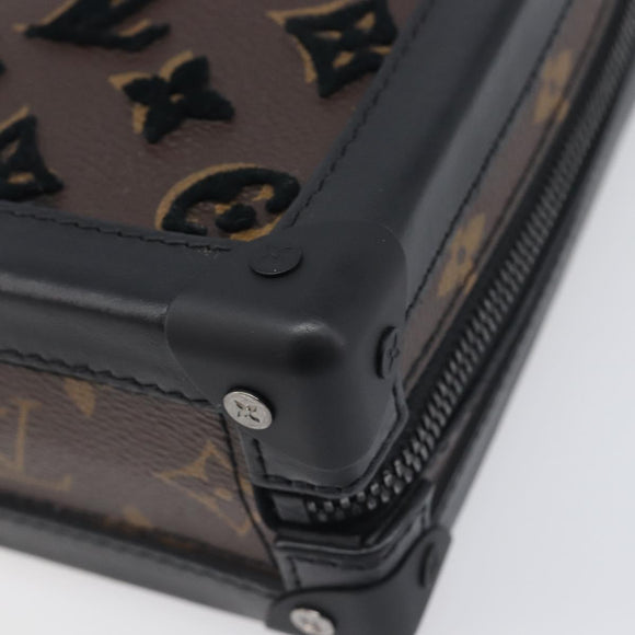 LOUIS VUITTON Monogram Tuftage Vertical Software Trunk Bag M45044 Auth 196052M