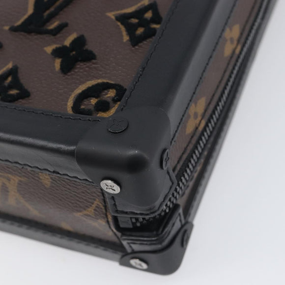 LOUIS VUITTON Monogram Tuftage Vertical Software Trunk Bag M45044 Auth 196052M