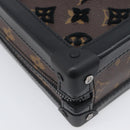 LOUIS VUITTON Monogram Tuftage Vertical Software Trunk Bag M45044 Auth 196052M-19