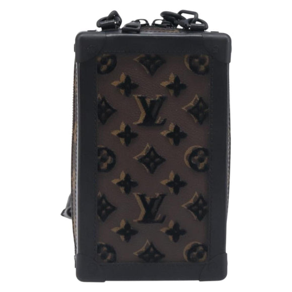 LOUIS VUITTON Monogram Tuftage Vertical Software Trunk Bag M45044 Auth 196052M
