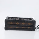 LOUIS VUITTON Monogram Tuftage Vertical Software Trunk Bag M45044 Auth 196052M-3