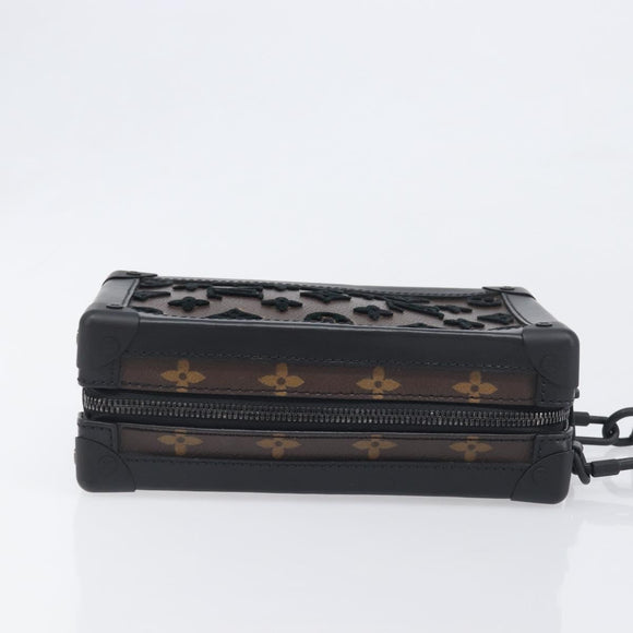 LOUIS VUITTON Monogram Tuftage Vertical Software Trunk Bag M45044 Auth 196052M