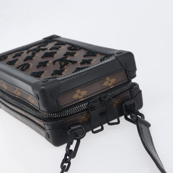 LOUIS VUITTON Monogram Tuftage Vertical Software Trunk Bag M45044 Auth 196052M