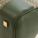 LOEWE Amazona 19 Hand Bag Canvas 2way Beige Gold Auth 196053SAM-19