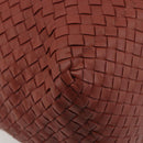 BOTTEGA VENETA INTRECCIATO Tote Bag Leather Brown Auth 196054V-13