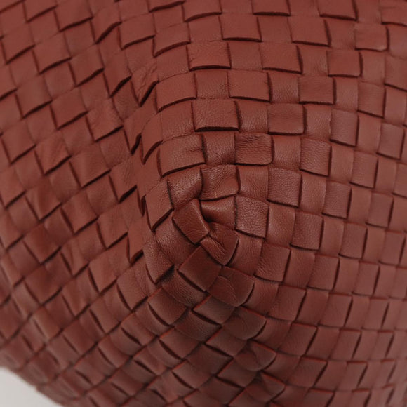 BOTTEGA VENETA INTRECCIATO Tote Bag Leather Brown Auth 196054V