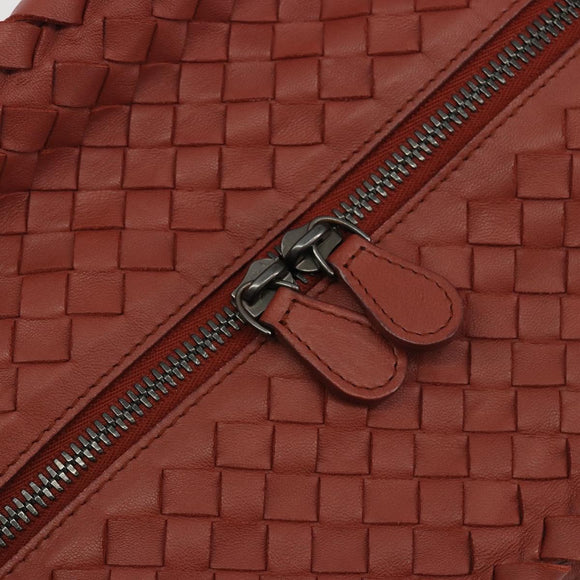 BOTTEGA VENETA INTRECCIATO Tote Bag Leather Brown Auth 196054V
