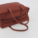 BOTTEGA VENETA INTRECCIATO Tote Bag Leather Brown Auth 196054V-7