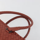 BOTTEGA VENETA INTRECCIATO Tote Bag Leather Brown Auth 196054V-8