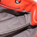 BOTTEGA VENETA INTRECCIATO Hand Bag Leather Red Auth 196055A-17