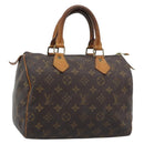 LOUIS VUITTON Monogram Speedy 25 Hand Bag M41528 LV Auth 196058-1