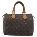 LOUIS VUITTON Monogram Speedy 25 Hand Bag M41528 LV Auth 196058-13