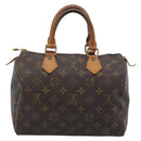 LOUIS VUITTON Monogram Speedy 25 Hand Bag M41528 LV Auth 196058-2
