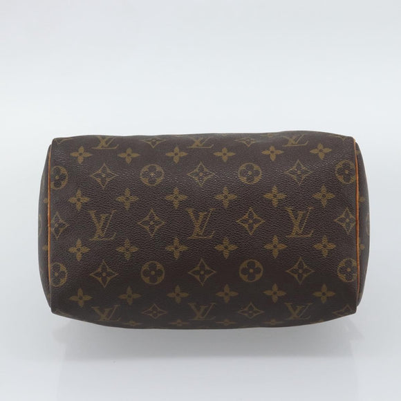LOUIS VUITTON Monogram Speedy 25 Hand Bag M41528 LV Auth 196058