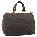 LOUIS VUITTON Monogram Speedy 30 Hand Bag M41526 LV Auth 196059-1