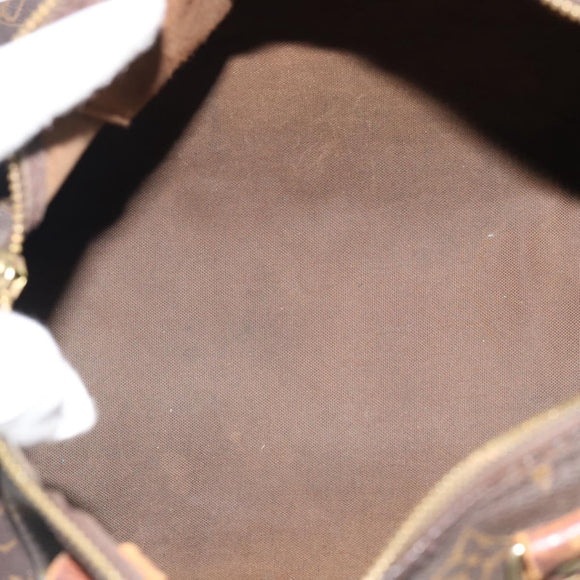 LOUIS VUITTON Monogram Speedy 30 Hand Bag M41526 LV Auth 196059