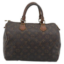 LOUIS VUITTON Monogram Speedy 30 Hand Bag M41526 LV Auth 196059-2