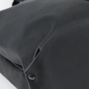 BOTTEGA VENETA Marco Polo Tote Bag PVC Canvas Black 130977 Auth 196061-16