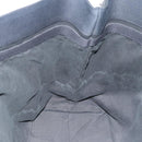 BOTTEGA VENETA Marco Polo Tote Bag PVC Canvas Black 130977 Auth 196061-18