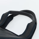 BOTTEGA VENETA Marco Polo Tote Bag PVC Canvas Black 130977 Auth 196061-8