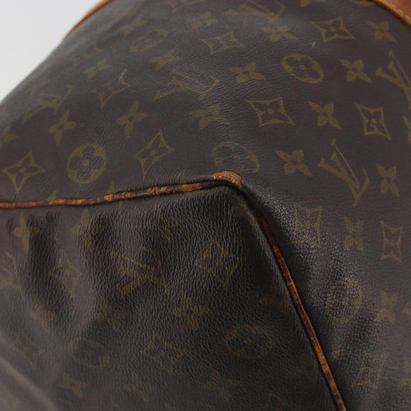 LOUIS VUITTON Monogram Keepall 50 Boston Bag M41426 LV Auth 196065