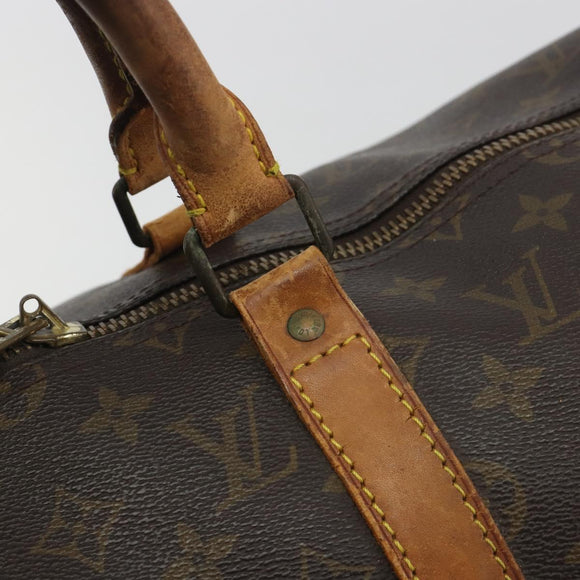 LOUIS VUITTON Monogram Keepall 50 Boston Bag M41426 LV Auth 196065