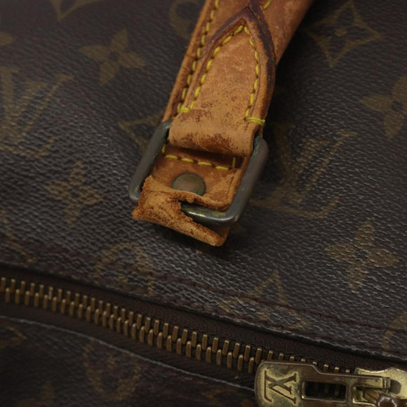 LOUIS VUITTON Monogram Keepall 50 Boston Bag M41426 LV Auth 196065