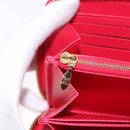 LOUIS VUITTON Monogram Vernis Zippy Long Wallet Pink M93058 LV Auth 196066V-21