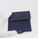 BOTTEGA VENETA INTRECCIATO Key Case Leather Navy Auth 196068V-8