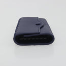 BOTTEGA VENETA INTRECCIATO Key Case Leather Navy Auth 196068V-4