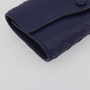 BOTTEGA VENETA INTRECCIATO Key Case Leather Navy Auth 196068V-14
