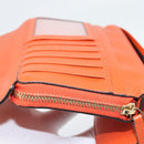 GUCCI Long Wallet Leather Outlet Orange 449397 Auth 196071A-15