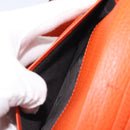 GUCCI Long Wallet Leather Outlet Orange 449397 Auth 196071A-17