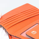 GUCCI Long Wallet Leather Outlet Orange 449397 Auth 196071A-18