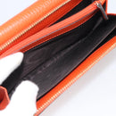 GUCCI Long Wallet Leather Outlet Orange 449397 Auth 196071A-24
