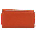GUCCI Long Wallet Leather Outlet Orange 449397 Auth 196071A-3