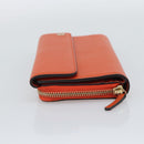GUCCI Long Wallet Leather Outlet Orange 449397 Auth 196071A-4