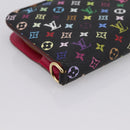 LOUIS VUITTON Multicolor PortefeuilleInsolite Wallet Black M60271 Auth 196074V-14