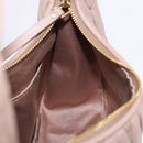 Miu Miu Matelasse Wonder Shoulder Bag Lamb Skin Pink Gold Auth 196075SAM-18