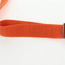 LOUIS VUITTON Keepall XS Shoulder Bag Leather Orange M81004 LV Auth 196076M-9